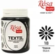 Краска акриловая для ткани ROSA TALENT 80 мл черный (4823098512455) - изображение 2