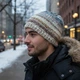 Шапка бини "Даллас" для мужчин, вязаная в ручную, шерсть - акрил, 50-58 см, микс, от PRIGRIZ - изображение 3
