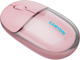Миша Canyon OnClick 24 Dual-mode Silent Bluetooth/Wireless Transparent/Pink (CNS-CMSW24P) - зображення 3