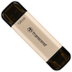 Флеш пам'ять USB Transcend JetFlash 930C 128GB USB 3.2 Gen1 + Type-C Gold-Black (TS128GJF930C) - зображення 1