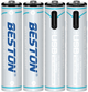 Акумулятор Beston AAA USB Type-C 1.5 V 400 mAh Li-ion (3AC-18) 4 шт. (AA620272) - зображення 1