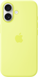 Панель Apple Silicone Case with MagSafe для Apple iPhone 17 Neon Yellow (MGEV4) - зображення 1