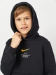 Детское утепленное худи для мальчика Nike B Nsw Athl Po Hoodie Bb IH4313-010 M 137-147 см Black/University Gold (198481194544) - изображение 4