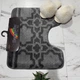Килимок під унітаз ТМ Banyolin Classik 50х60см CLC202106 172-Grey_U - зображення 2