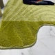 Килимок під унітаз ТМ Banyolin Silver 50х60см SLV202020 L.Green_U - зображення 2