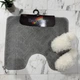 Коврик под унитаз ТМ Banyolin Classik 50х60см CLT31 191-L.Grey_U - изображение 1