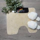 Коврик под унитаз ТМ Banyolin Classik 50х60см CLTFLOZ 153-Beige_U - изображение 1