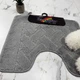 Коврик под унитаз ТМ Banyolin Classik 50х60см CLT31 191-L.Grey_U - изображение 2