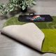 Килимок під унітаз ТМ Banyolin Silver 50х60см SLV201804 Green_U - зображення 3