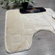 Килимок під унітаз ТМ Banyolin Classik 50х60см CLT27 153-Beige_U - зображення 2