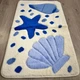 Килимки для ванної Banyolin Deluxe двійка 60х100см, 50х60см DLX08_blue_2 - зображення 2