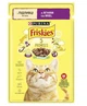 Влажный корм для взрослых кошек Purina Friskies кусочки в подливе с ягненком (26х85г) - изображение 2