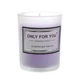 Подарунковий Spa Box Lesko 0010 Violet термостакан мило бомба для ванни сіль для ванни свічка листівка - зображення 3