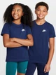 Детская футболка для мальчика Nike K Nsw Tee Emb Futura Lbr FZ5177-410 S 128-137 см Midnight Navy (197601014571) - изображение 5