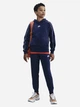 Детский теплый спортивный костюм (худи + штаны) для мальчика Nike K Nsw Club Flc Hdy Tracksuit HQ9318-410 XS 122-128 см Midnight Navy/Midnight Navy/White/White (198482275877) - изображение 7