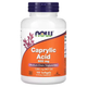 Каприлова кислота (масло МСТ) (Caprylic Acid) 600 мг, NOW Foods, 100 капсул - зображення 1