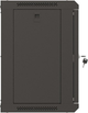 Серверна підвісна шафа Lanberg 19" 9U 540x350 Black (WF03-5309-10B) - зображення 6