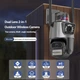 Уличная WiFi IP-камера видеонаблюдения Dual Lens 6MP с сиреной и двухсторонней связью - изображение 7