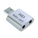 Звуковая карта внешняя Dynamode USB-SOUND7-ALU_SILVER - изображение 1