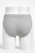 Трусы мужские брифы хлопковые CHENMEIREN серый 6XL - изображение 2