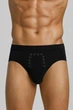 Трусы мужские брифы хлопковые CHENMEIREN черный 4XL - изображение 3