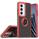 Чехол Fiji Colorframe для Xiaomi Redmi 15 матовый бампер с кольцом подставкой Red - изображение 1