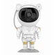 Лазерный ночник-проектор звездного неба Astronaut 1500mAh white - изображение 1