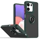 Чехол Fiji Colorframe для Motorola G17 / G17 Power матовый бампер с кольцом подставкой Green - изображение 1