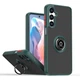 Чохол Fiji Colorframe для Samsung Galaxy A27 5G (A276) матовий бампер з кільцем підставкою Green - зображення 1