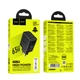Зарядное устройство с быстрой зарядкой 65W HOCO N75 2Type-C, 1USB Черное - изображение 2