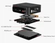 Неттоп Beelink SER5 MAX, Black, Ryzen 7 6800H (8x3.2-4.7 GHz), 32Gb LPDDR5, 500Gb SSD NVMe, Radeon 680M, WiFi 6, Bluetooth 5.2, 2.5GLan, 3xUSB 3.2, Type-C, HDMI/DP, Windows 11 Pro, кріплення VESA у комплекті (BLSER5M6800H32500BK) - изображение 2