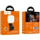 Портативная лампа для селфи Hoco K29 Beauty Selfie Light 300 mAh Black - изображение 2
