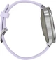 Смарт-часы Garmin Venu 4 41 mm Silver with Periwinkle Silicone Band (010-03013-01) - изображение 3