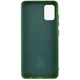 Чохол Silicone Cover Ummi Lakshmi (AA) для Samsung Galaxy A51 Зелений / Dark green - изображение 2