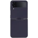 Чехол панель Premium Silicone Case для Samsung Galaxy Z Flip 4 (SM-F721B) Темно-синий / Midnight blue - изображение 2