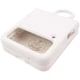 Чехол панель Premium Silicone Case для Samsung Galaxy Z Flip 4 (SM-F721B) Белый / White - изображение 4