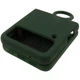 Чехол панель Premium Silicone Case для Samsung Galaxy Z Flip 4 (SM-F721B) Зеленый / Cyprus Green - изображение 4