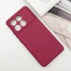 Чохол TPU GETMAN Liquid Silk Full Camera для Xiaomi Poco X6 Pro Бордовий / Marsala - зображення 2