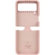 Чехол панель Premium Silicone Case для Samsung Galaxy Z Flip 4 (SM-F721B) Розовый / Pink Sand - изображение 3