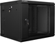 Szafa wisząca serwerowa Lanberg 19" 9U 600x600 Black (WF02-6609-10B) - obraz 3
