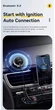 USB FM-трансмітер ESSAGER Bluetooth 5.3 FM-передавач AUX ресивер TF-card - зображення 2