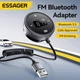 USB FM-трансмітер ESSAGER Bluetooth 5.3 FM-передавач AUX ресивер TF-card - зображення 15