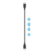 Навушники з мікрофоном Beats by Dr. Dre Beats Flex All-Day Wireless Earphones Flame Blue (MYMG2ZW) - зображення 6