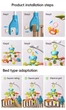 Музыкальный мобиль Карусель на кроватку с пультом управления и Bluetooth Забавный слоненок Синий - изображение 7