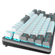 Клавіатура Aula F3287 Blue Switch RGB White/Grey (6948391240688) - изображение 3