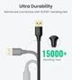 Кабель (удлинитель) USB-штекер-гнездо Ugreen US129 USB 3.0 Extension Male Cable 3m Black (30127) - изображение 3