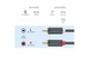 Кабель UGREEN AV104 2RCA Male to 2RCA Male Cable 2m Black (10518) - изображение 3