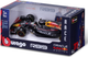 Metalowy model samochodu Bburago Red Bull Racing Oracle RB19 Max Verstappen 1:43 Czarny 18-38082 (4893993380824) - obraz 1