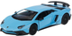 Metalowy model samochodu Daffi RMZ City Lamborghini Aventador LP750-4 SV 1:36 Błękitny LP750-4 (5905422118706) - obraz 2