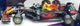 Metalowy model samochodu Bburago Red Bull Racing Honda RB16B 11 Sergio Perez 1:43 Czarny 18-38055-11 (4893993002900) - obraz 4